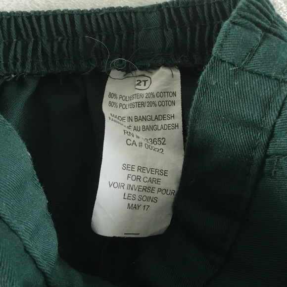 4/25$ 🦋 Forest green dress pants for toddler - Picture 4 of 4